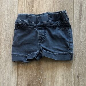 Classic Charcoal Kids Denim Shorts